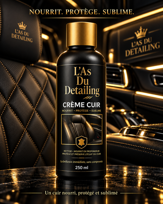 Crème Cuir – Nourrit, protège et ravive tous les cuirs automobiles