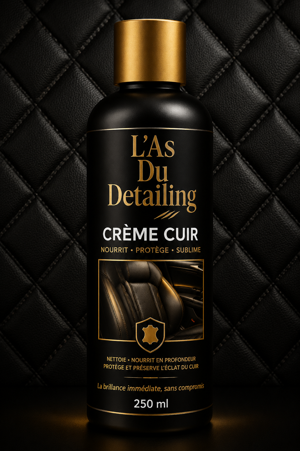Crème Cuir – Nourrit, protège et ravive tous les cuirs automobiles